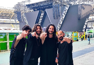 Musica - Dal Piceno al palco di Vasco: il sogno realizzato di quattro giovani musicisti